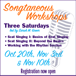 Songtaneous Workshops - three saturdays