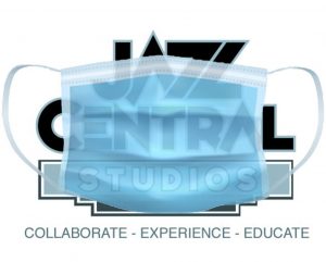 Jazz Central Studios logo covered by mask