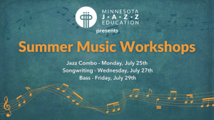 summer music workshops mn jazz ed