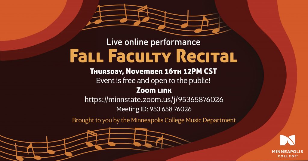 fall faculty recital 