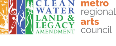 clean water land & legacy amendment and metro regional arts council logos side by side