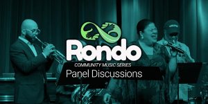 rondo community music series panel discussions graphic